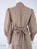 70s Neo-Victorian Maxi - back close