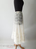 50s Hoops! My Dear crinoline petticoat half-slip at Better Dresses Vintage - side view