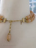 50s Crown Trifari Double Strand Necklace - clasp