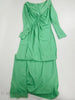 Robe Maxi Verte Qiana des années 70