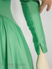 Robe Maxi Verte Qiana des années 70
