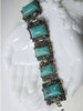 50s Faux Turquoise Bracelet