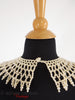 50s/60s Pearl Bib Necklace - back view