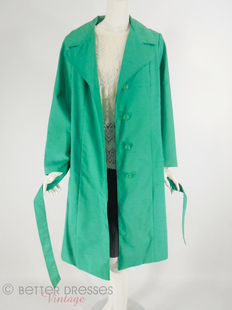 70s Green Trench Coat Better Dresses Vintage 70s Green Trench Coat Better Dresses Vintage