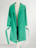 70s Green Trench Coat