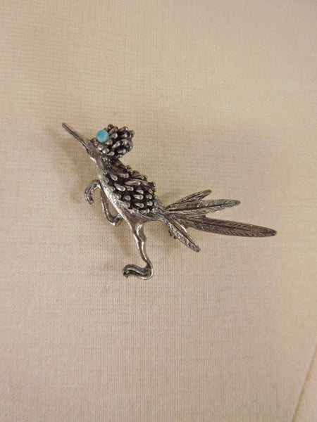 Vintage Roadrunner Brooch