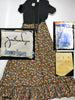 1960s or early 70s Jonathan Logan Maxi Dress - interior and labels