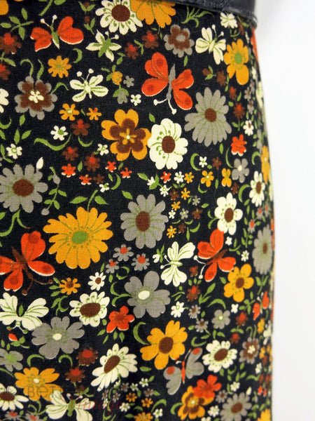 1960s or early 70s Jonathan Logan Maxi Dress - print