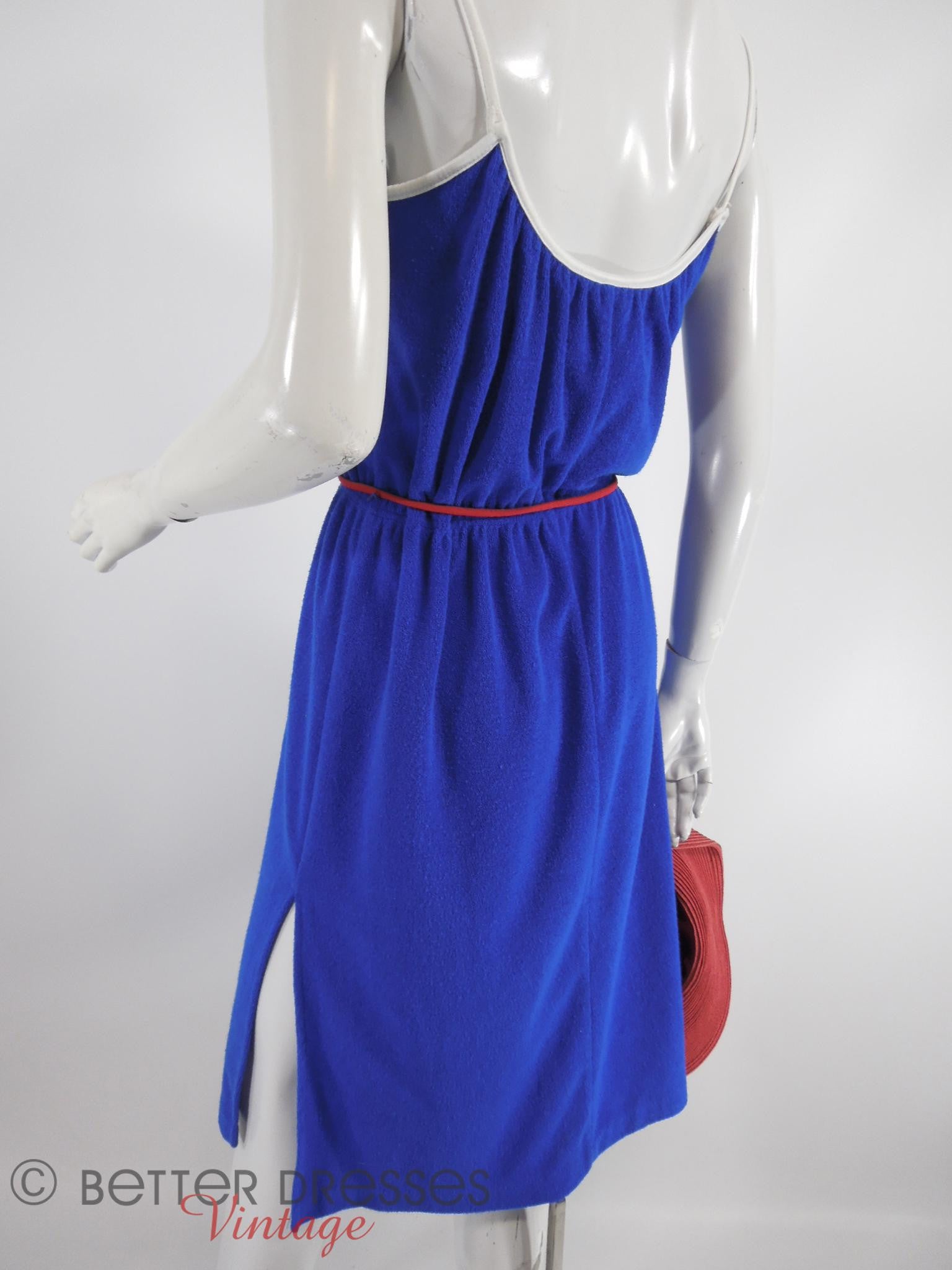 70s Catalina Terry Cloth Sundress – Better Dresses Vintage 70s Catalina Terry Cloth Sundress – Better Dresses Vintage