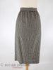 Vtg Cashmere Skirt - back view