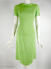 60s Adele Simpson Mod Lime Green Shift at Better Dresses Vintage