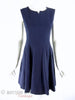 60s Adele Simpson Navy Dress + Jacket - dress front