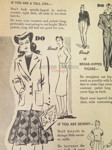 Fashion Dos and Don'ts for the Tall Girl page