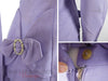 1940s 1950s Skirt Suit in Lavender - details