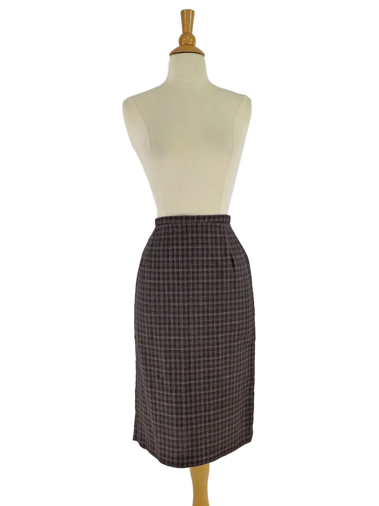 60s Tweed Pencil Skirt