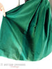 50s Green Velvet Party Dress