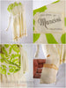 60s Apple Green and Cream Dress - interior details + Mancini label
