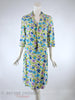 60s/70s Floral Skirt Suit - front