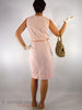 50/60s Pink Sheath Dress - back