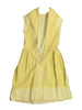 60s Mod Yellow Mini Dress - interior