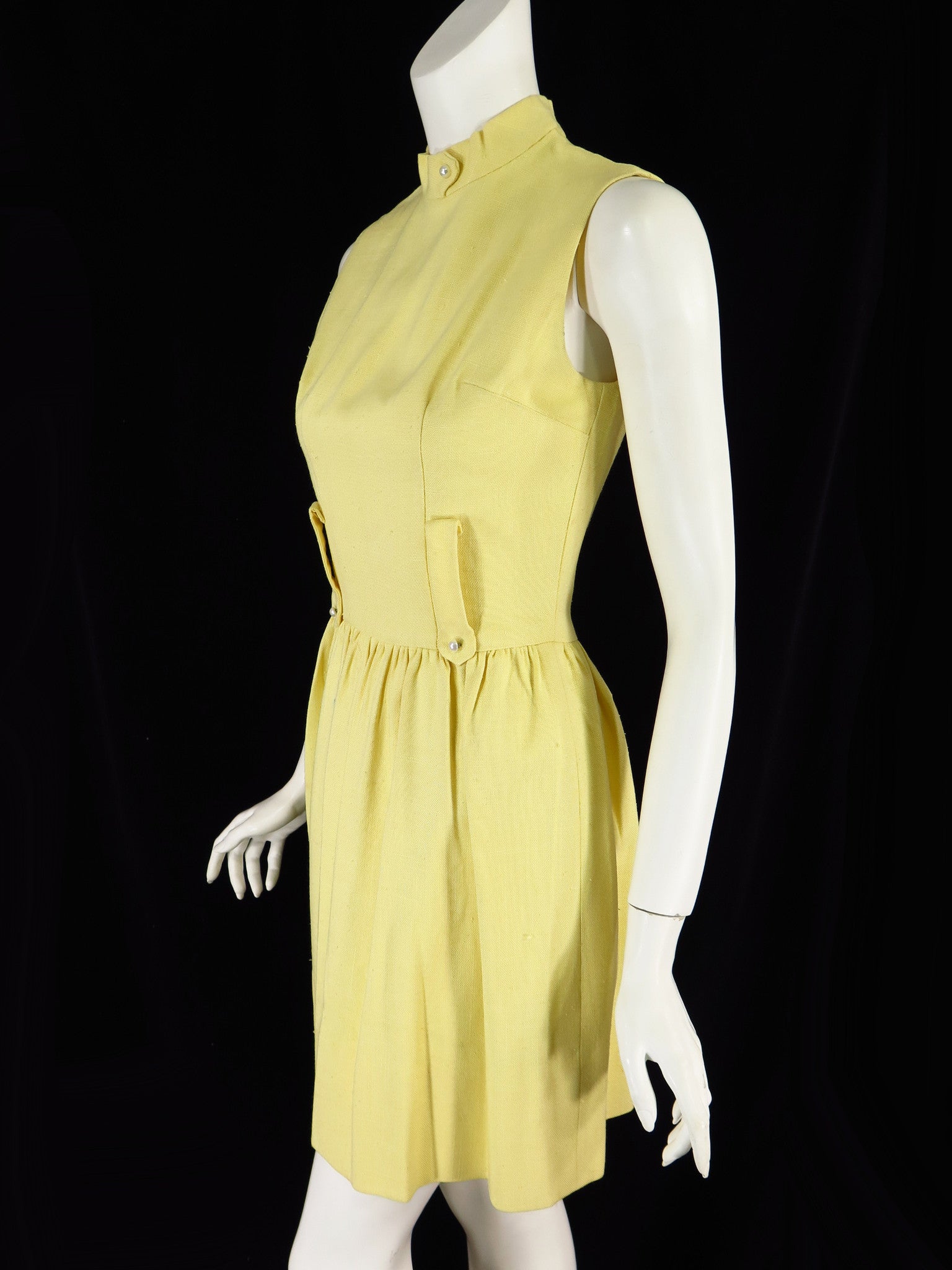 60s Mod Yellow Mini Dress – Better Dresses Vintage 60s Mod Yellow Mini Dress – Better Dresses Vintage