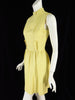 60s Mod Yellow Mini Dress - angle