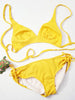 vintage 60s or 70s bikini lying flat