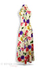 70s Floral Maxi Dress - front