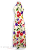 70s Floral Maxi Dress - back