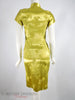 50/60s Cheongsam in yellow - back