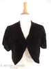 1930s Silk Velvet Jacket - front view