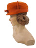 Chapeau orange mod des années 60