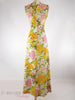 70s Daffodil Maxi Dress - back