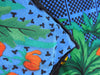 80s Tiffany & Co Silk Scarf - showing reverse + edge
