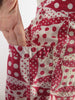 Deco Print red and white apron - pocket