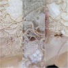 60s Satin + Lace Wedding Gown - hidden eyes