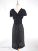 50s Ruched Criss-Cross Bodice LBD - back