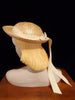 Girls mid-century Straw Hat