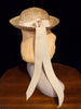Little Girl's Straw Hat - back view
