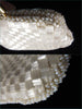 50s White beaded Coin Purse - details