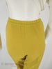 60s Spicy Mustard Stretch Pants - back waist