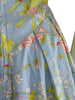 80s Garden Party Dress - back detail