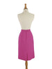 50s/60s Slim Pink Skirt - back view