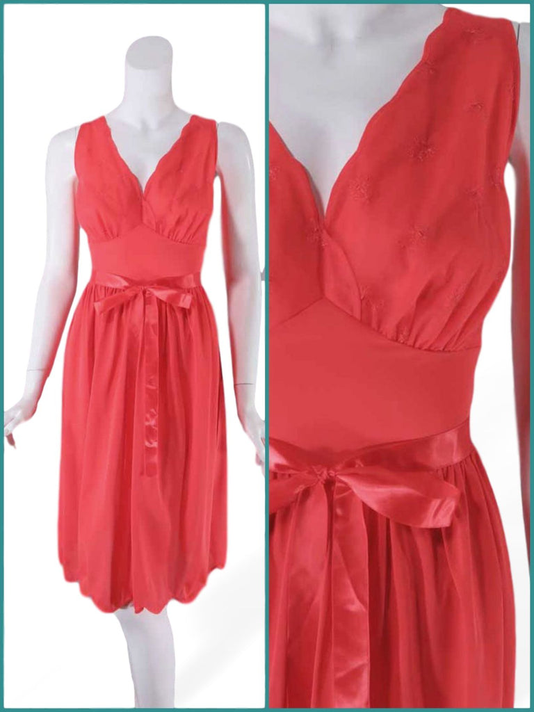 50s Vanity Fair Red Slip or Nightie