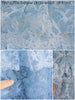 50s Blue Lace Party Dress - flaws