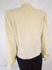 40s Embellished Rayon Blouse - back view