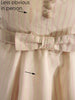 40s/50s Pink Stripe Silk Dress - glitches