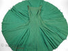 50s Green Lace Dress With Full Circle Skirt