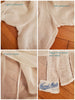 antique blouse details and tag