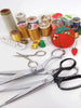 Sewing Lot - thread, tomato, sheers